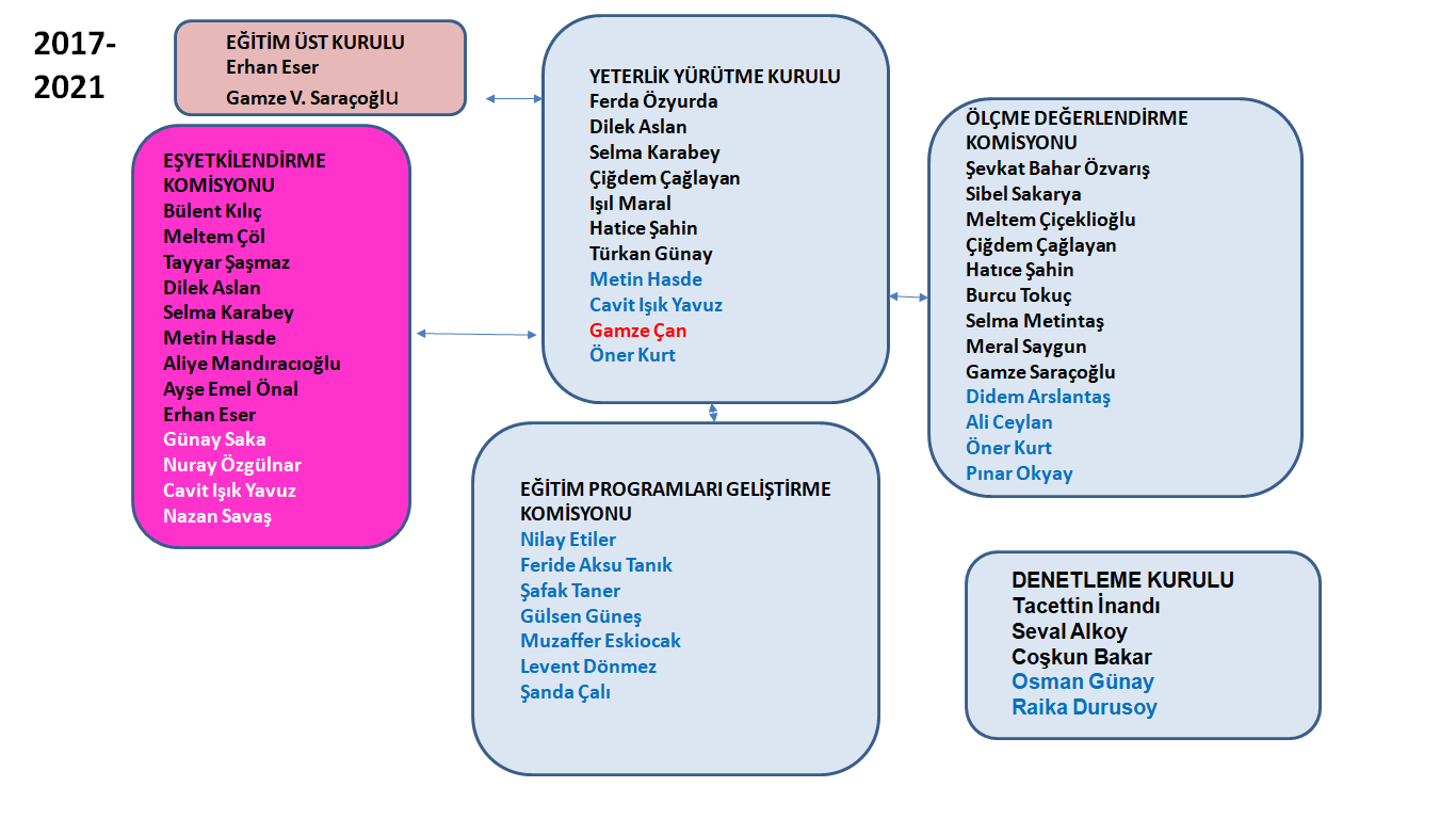 Organizasyon Şeması 2017-2021